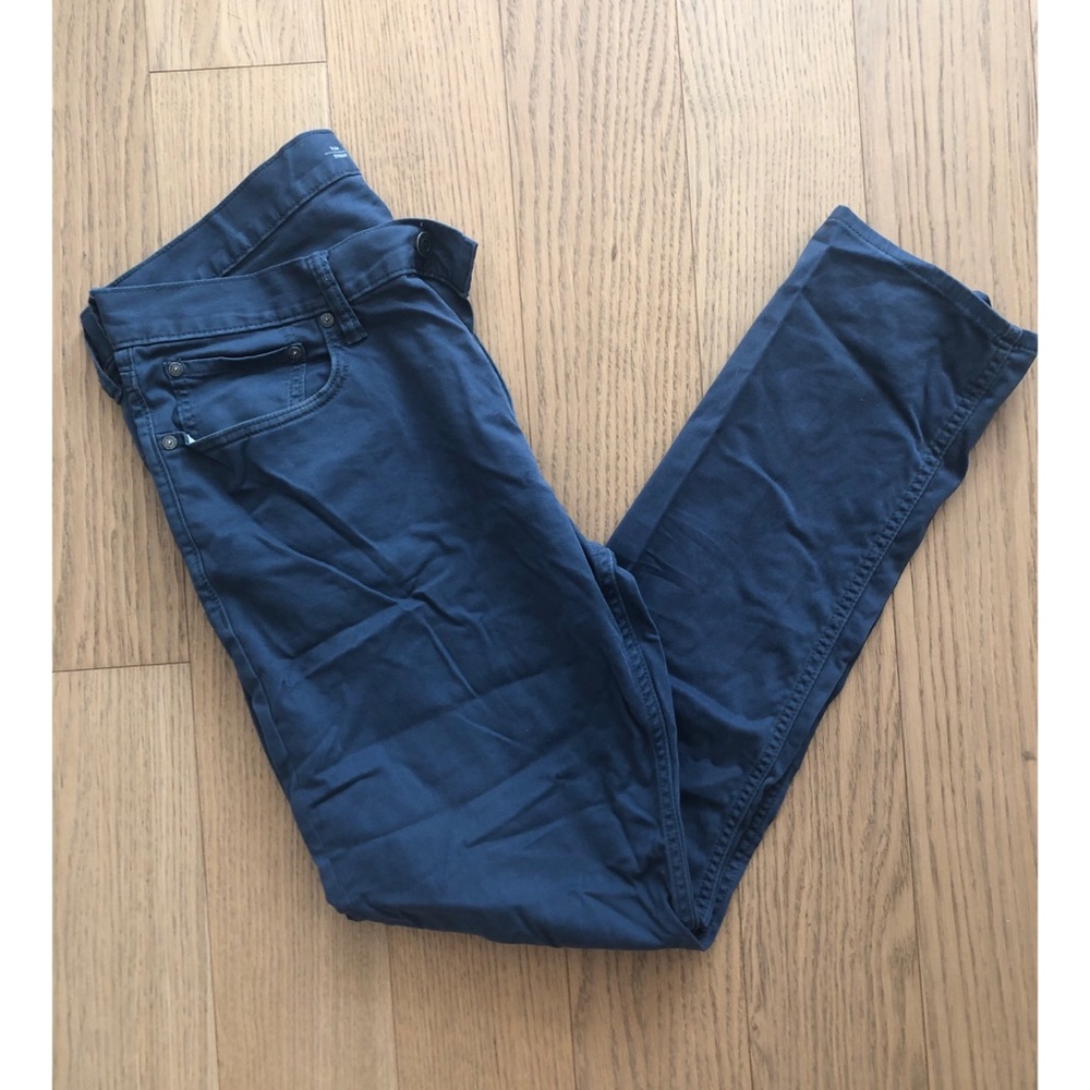 Slim pants navy blue 34x32 Old Navy